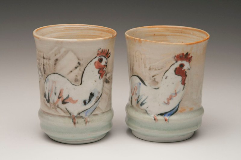 Joan Stein-Streilein Rooster Buddies