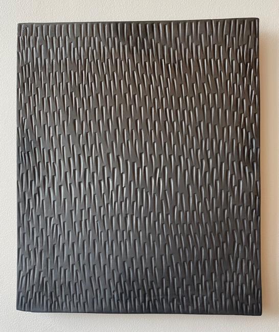 Patterned Tile with Triangle Marks