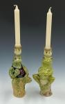 Frog Candlesticks Set